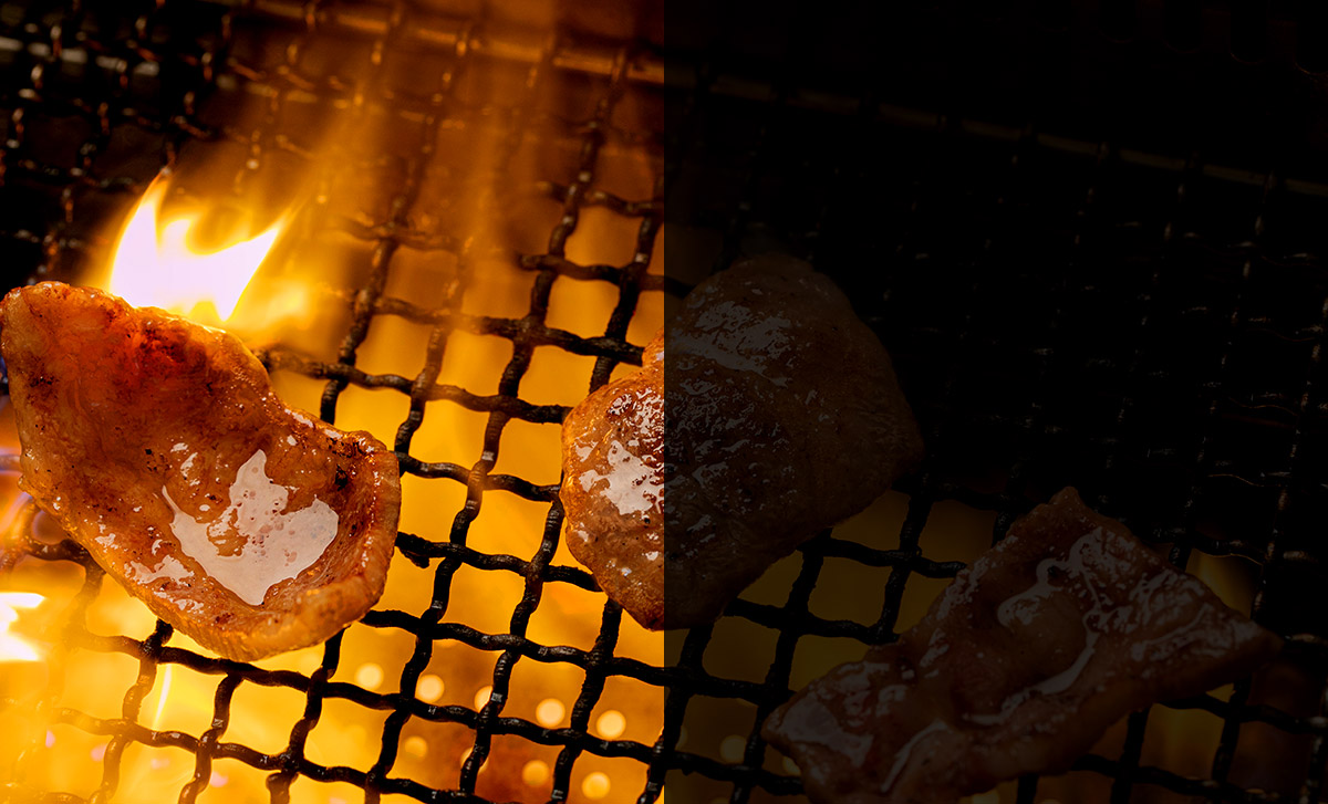 焼きシーン_おすすめカルビ