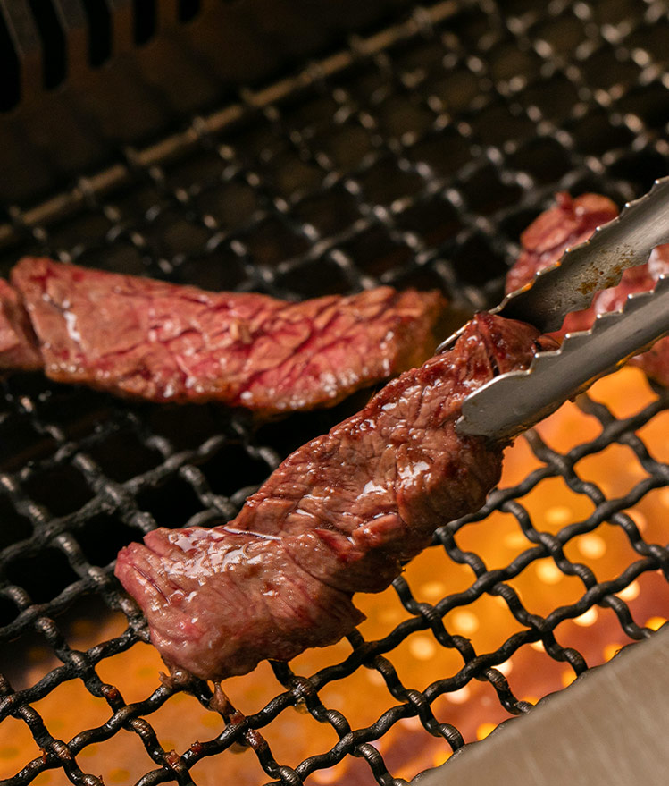焼きシーン
